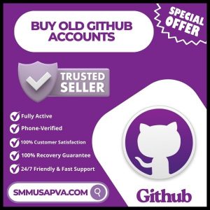 Buy Old GitHub Accounts
